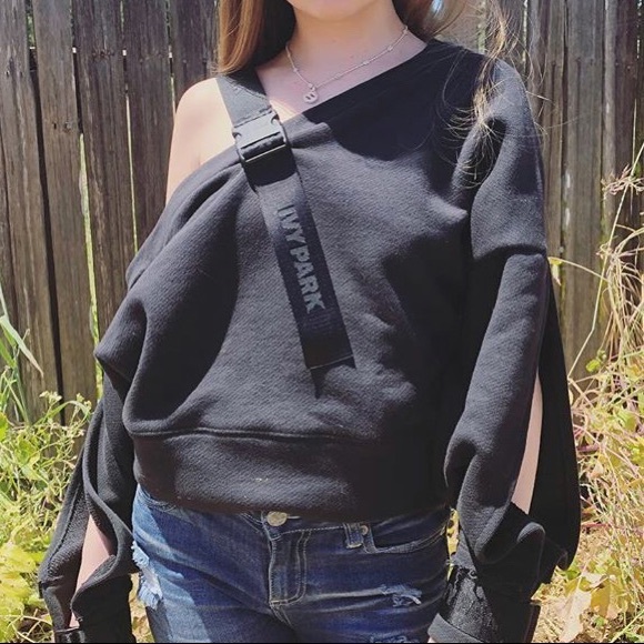 IVY PARK Sweaters - Black Ivy Park park sweatshirt